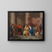 La Mort de Lucrèce - Domenico Parodi — framed artwork on a wall