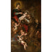La Madone et l'Enfant adorés par Saint François d'Assise - Domenico Piola — artwork view
