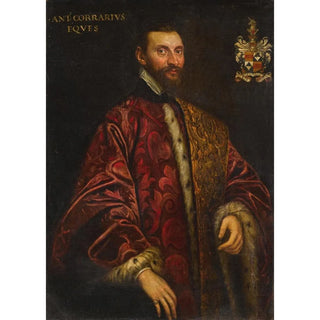 Domenico Tintoretto - Portrait of a Venetian Senator possibly Marc Antonio Correr.webp