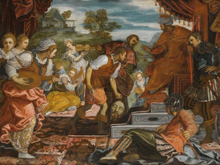 The Triumph of David - Domenico Tintoretto — artwork view