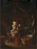 a mother breastfeeding her child - Domenicus van Tol — artwork view