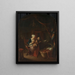 a mother breastfeeding her child - Domenicus van Tol — framed artwork on a wall