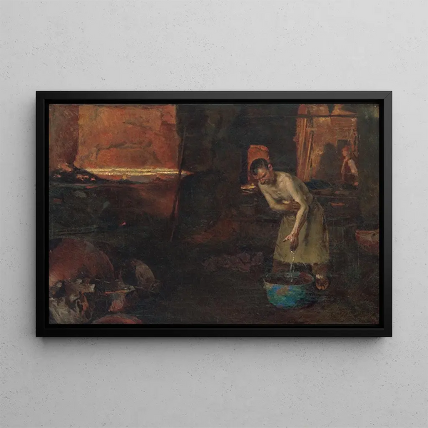 After Work I - Dominik Skutecký — framed artwork on a wall