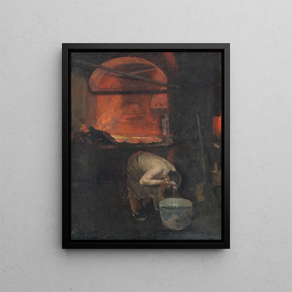 After Work - Dominik Skutecký — framed artwork on a wall