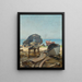 Construction de bateaux de pêche - Dominik Skutecký — framed artwork on a wall