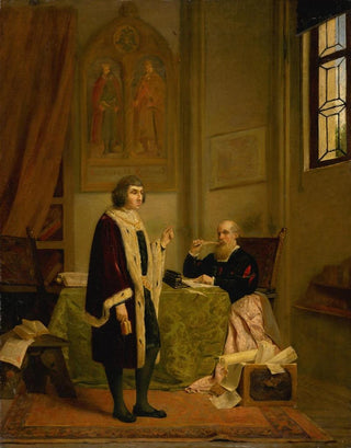 L'empereur Maximilien dicts his memoirs - Dominik Skutecký — artwork view
