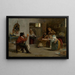 Paraphrase of the Judgment of Paris - Dominik Skutecký — framed artwork on a wall