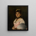 Portrait of Countess Mária Nyra Radvánska - Dominik Skutecký — framed artwork on a wall