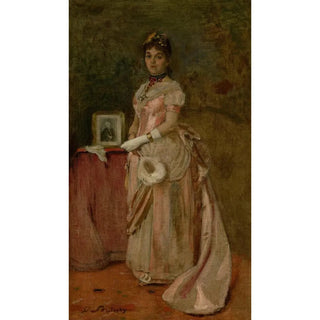 Reproduction of the painting Portrait Painting of Piroka Radvanská - Dominik Skutecký