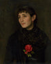 Portrait of the artist's wife - Dominik Skutecký — artwork view