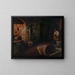 Fabricants de chaudrons au repos - Dominik Skutecký — framed artwork on a wall