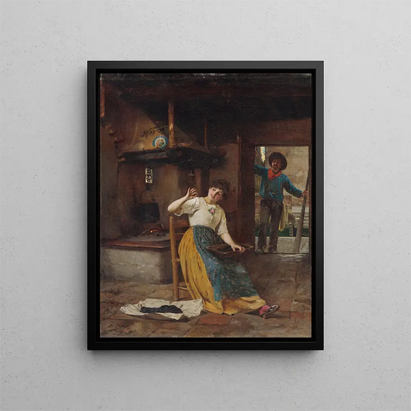 Bague de chérie - Dominik Skutecký — framed artwork on a wall