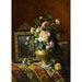 Still life with a bouquet of roses in an Ottoman vase - Dominique Hubert Rozier — artwork view