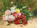 Nature morte avec des roses - Dominique Hubert Rozier — artwork view