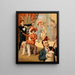 Hypnotiseur dirigeant les gens vers des activités inhabituelles III - Donaldson Lith & Co.. — framed artwork on a wall