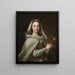 Charlotta Fredrika Sparre as Vestal - Donat Nonnotte — framed artwork on a wall