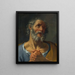 The Penitent Saint Peter - Donato Creti — framed artwork on a wall