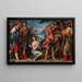 Joseph sold by his brothers - Donato Mascagni — framed artwork on a wall