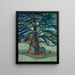 The Cedar of Tidmarsh - Dora Carrington — framed artwork on a wall