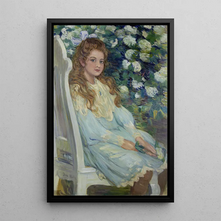 Reproduction of the painting Portrait of a Girl - Dora Hitz