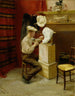 Emil Wikström dans son atelier à Paris - Dora Wahlroos — artwork view