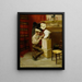 Emil Wikström dans son atelier à Paris - Dora Wahlroos — framed artwork on a wall