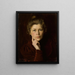 Self-portrait - Dora Wahlroos | Painting — framed artwork on a wall