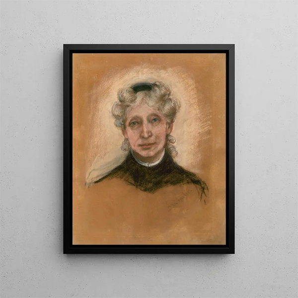 Harriet Elizabeth Beecher Stowe - Dora Wheeler Keith — framed artwork on a wall