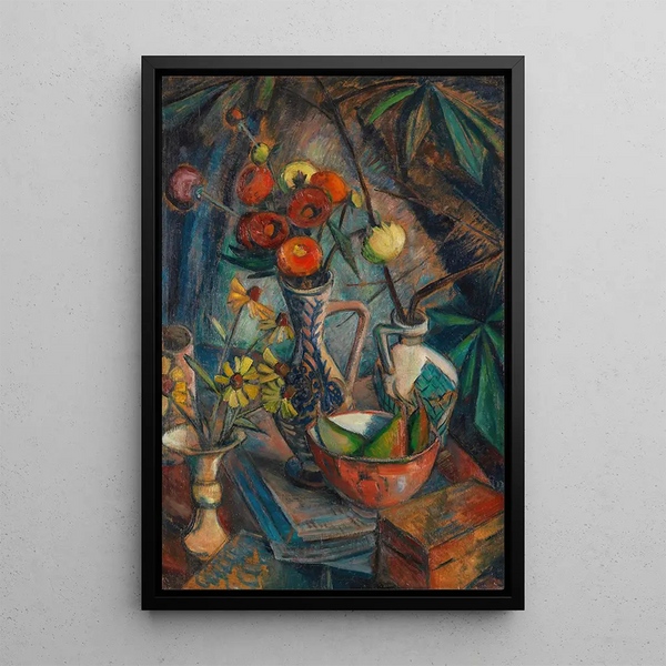 Reproduction of the painting Still life with flowers - Dorothea Maetzel-Johannsen