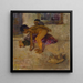 Violet and bronze - Dorothy Richmond — framed artwork on a wall