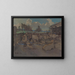 Les sept premières des soixante-dix traites du soir - Dorothy Richmond — framed artwork on a wall
