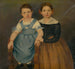 Double portrait of girls - Václav Govi — artwork view