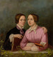 Double portrait of the Bardua nieces - Caroline Bardua — artwork view