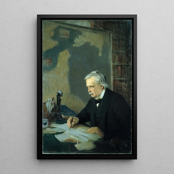 Lloyd George - Douglas Volk — framed artwork on a wall