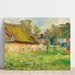 Reproduction of the painting Drying Laundry - Marie Egner