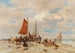 Fishermen on the Beach - Désiré Thomassin — artwork view