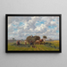 Harvest - Désiré Thomassin — framed artwork on a wall