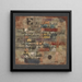 the Song of Songs Version II - Paul Klee — framed artwork on a wall