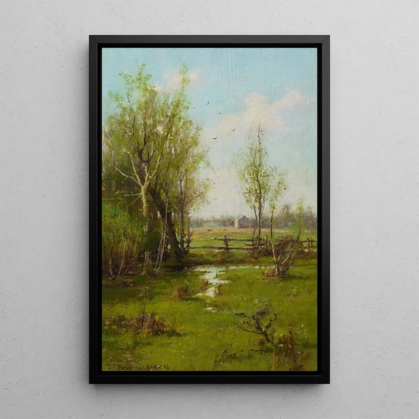 Reproduction of the painting Spring Painting near Kingston New York - Dubois Fénelon Hasbrouck