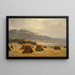 A Harvest in the Highlands - Duncan Cameron — framed artwork on a wall