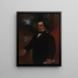 Stephen Arnold Douglas - Duncan Styles — framed artwork on a wall