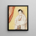 Mme Louise Boulanger - Durr Friedley — framed artwork on a wall