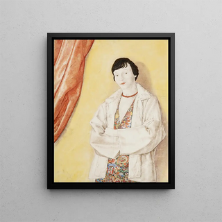 Mme Louise Boulanger - Durr Friedley — framed artwork on a wall