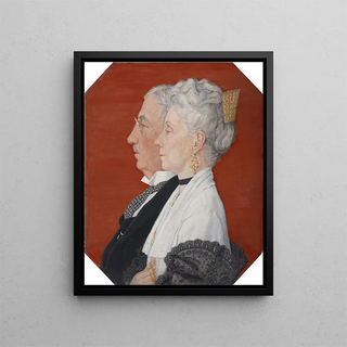 M. and Mrs. H. H. Friedley - Durr Friedley — framed artwork on a wall