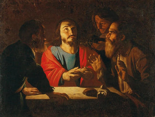 The Supper at Emmaus - Master Dutch — artwork view