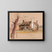 Post Office of Williamsburg - Dwight Williams — framed artwork on a wall