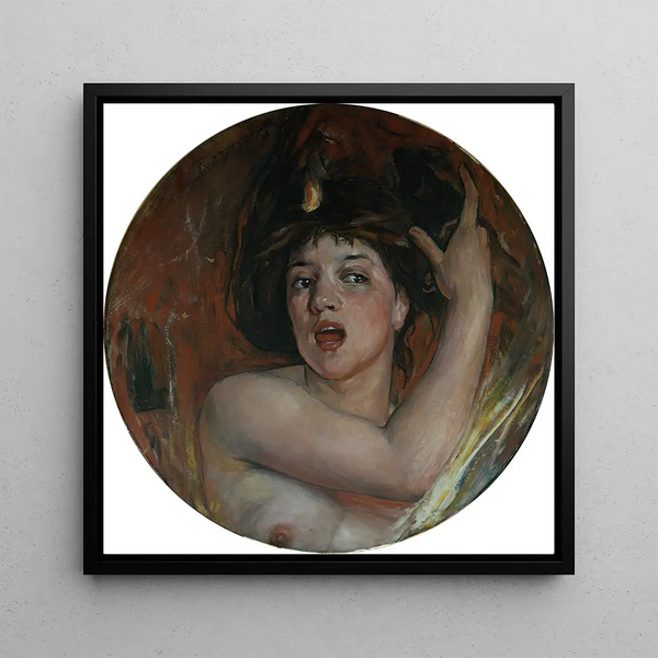 Dynamite - Ernst Josephson — framed artwork on a wall