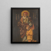 The Blessing of Abraham - Eduard von Gebhardt — framed artwork on a wall