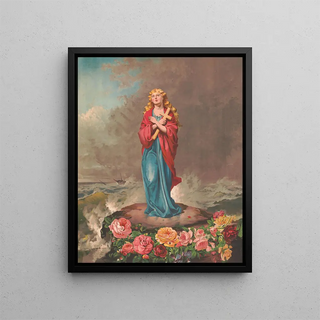 Jesus, Love of my soul - Ef Lr Estein — framed artwork on a wall