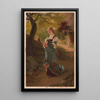 Spring Painting - E. G. Rideout Co — framed artwork on a wall